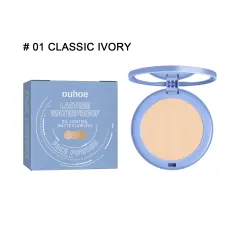 OUHOE Long-lasting Finishing Compact - Flawless, Long-wearing, Non-transferable, Easy To Touch-up, Natural, Lightweight, And Breathable Setting Pow... - View 1