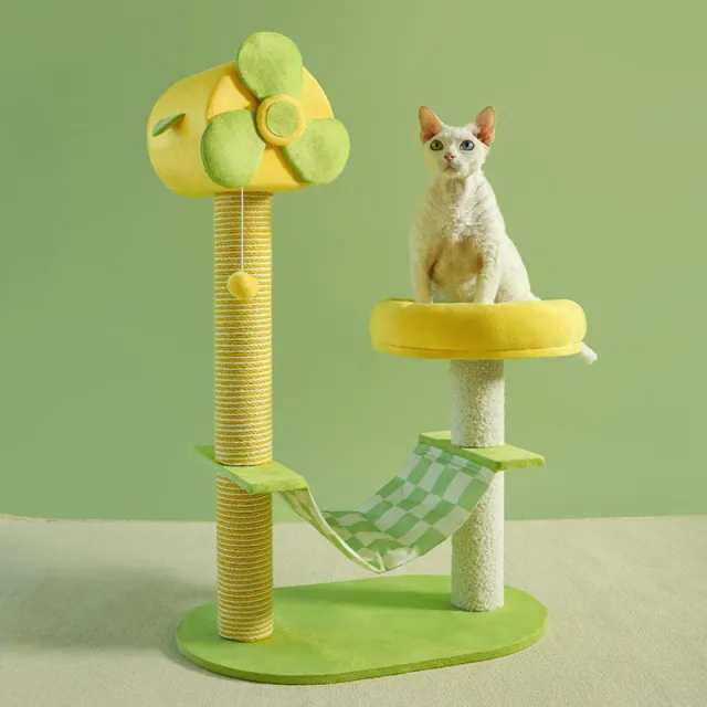 Cat Climbing Frames And Multi level Cat Towers With Durable Scratching Posts, Comfortable And Fun Jumping Platforms, Hanging Toys, Viewing Perches,... - Shop at LoveMi