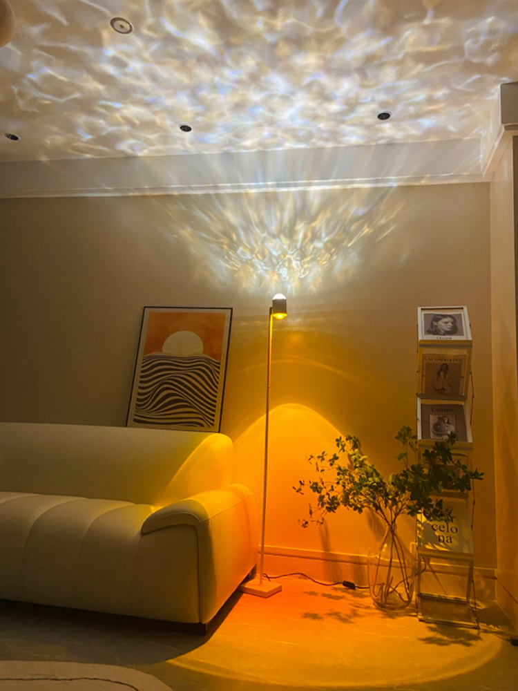 Sunset Red Projection Floor Lamp, picture 2 of 4