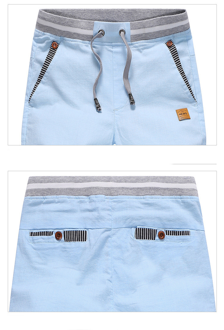 Title 2, Herenmode casual effen kleur shorts