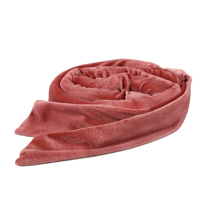 Heatless Hair Curler Headband Set, Satin Velvet Overnight Curling Rod with 2 Scrunchies for Long Hair - detail photo 10