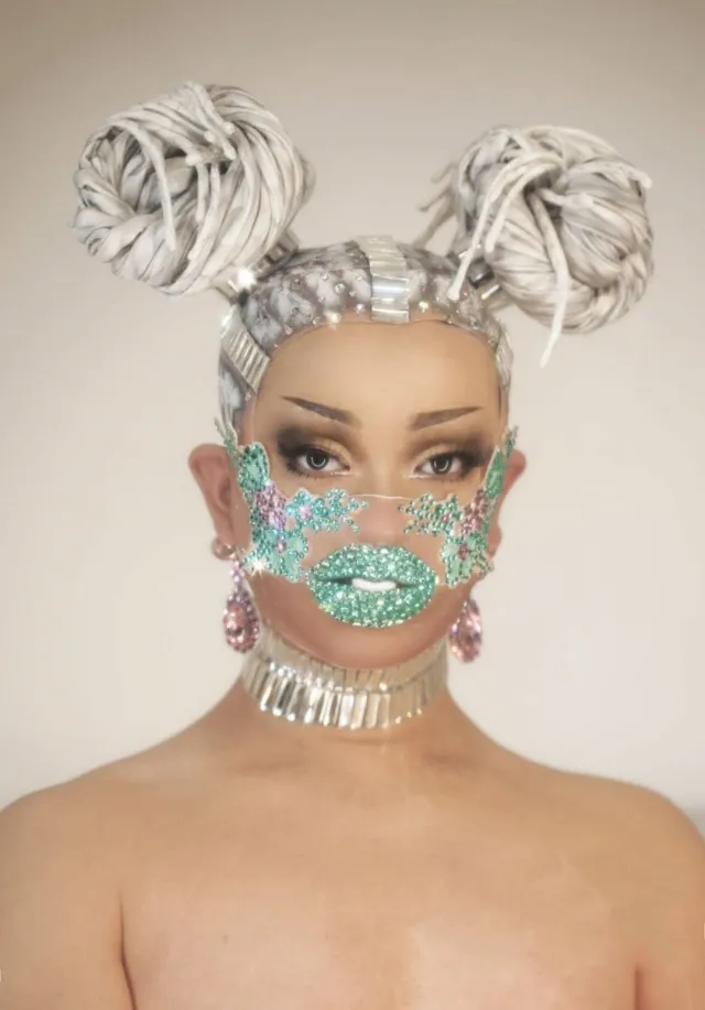 European And American Diamond Mask Butterfly Performance Mask J One Size - Shop at LoveMi