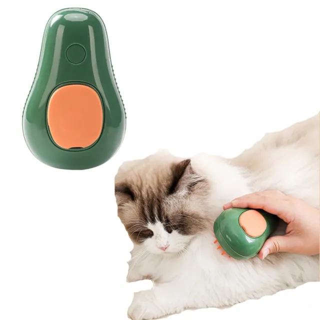 Cat Steam Brush 3 In 1 Cat Comb For Massage, Self Cleaning Cat Brush With Water Rechargeable Silicone Dog Steam Brush Cat Bath Brush Eliminates Fly... Green - Shop at LoveMi