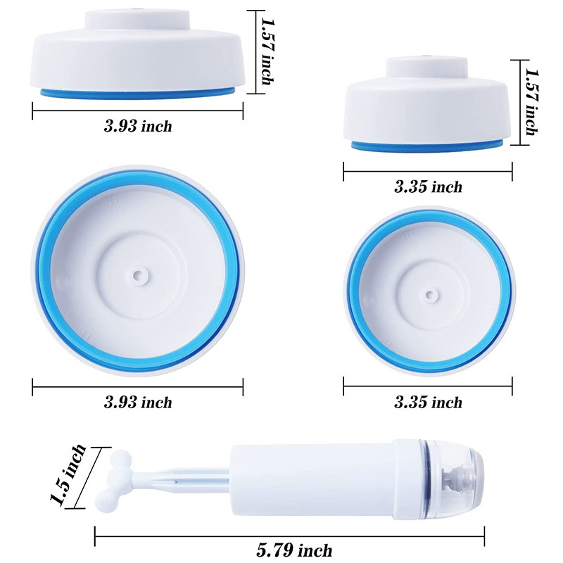 Mason Jar Vacuum Seal Kit Plastic Sealer (260g)