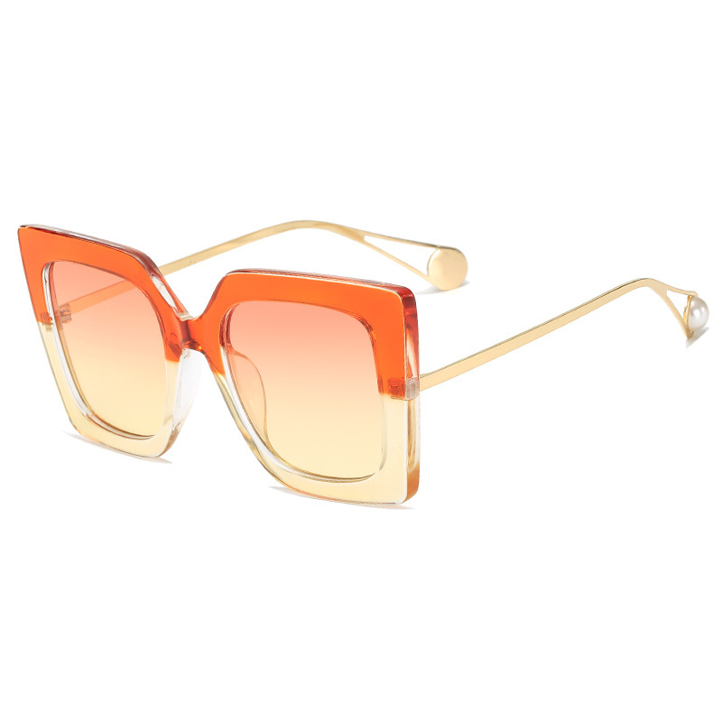 Title 3, European style square frame sunglasses