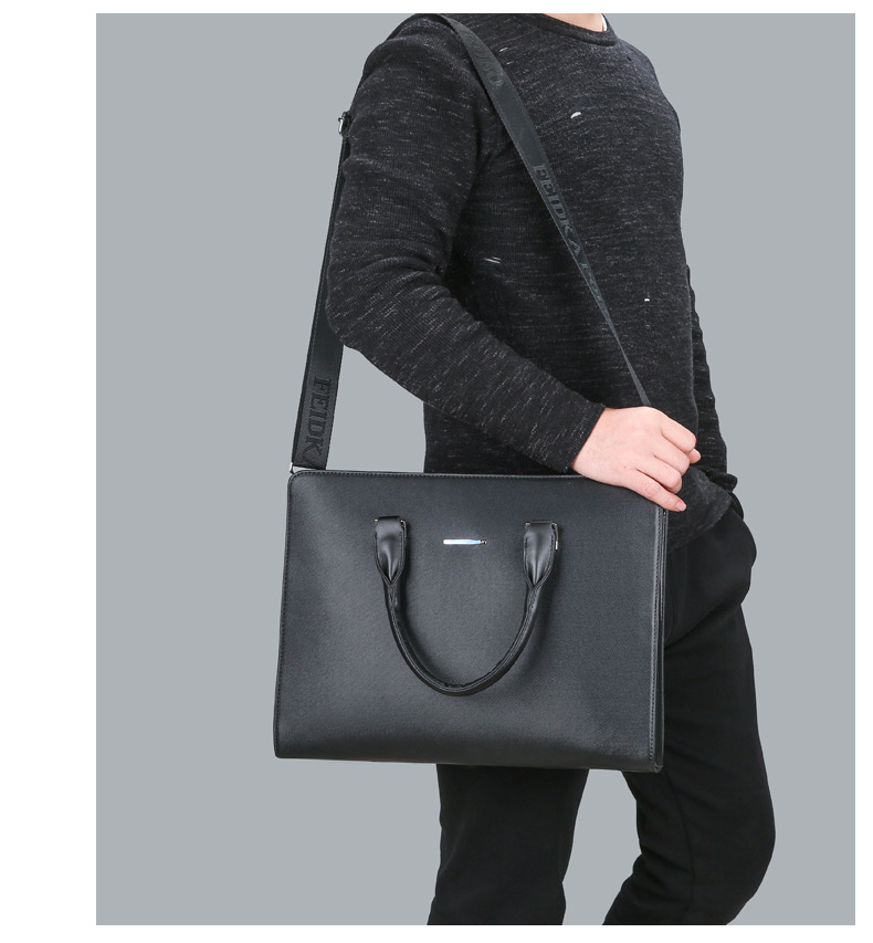 A One-shoulder Cross-slung Male Business Briefcase — foto 6