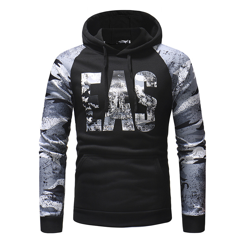 Tactical Camo Pullover Sweatshirt
