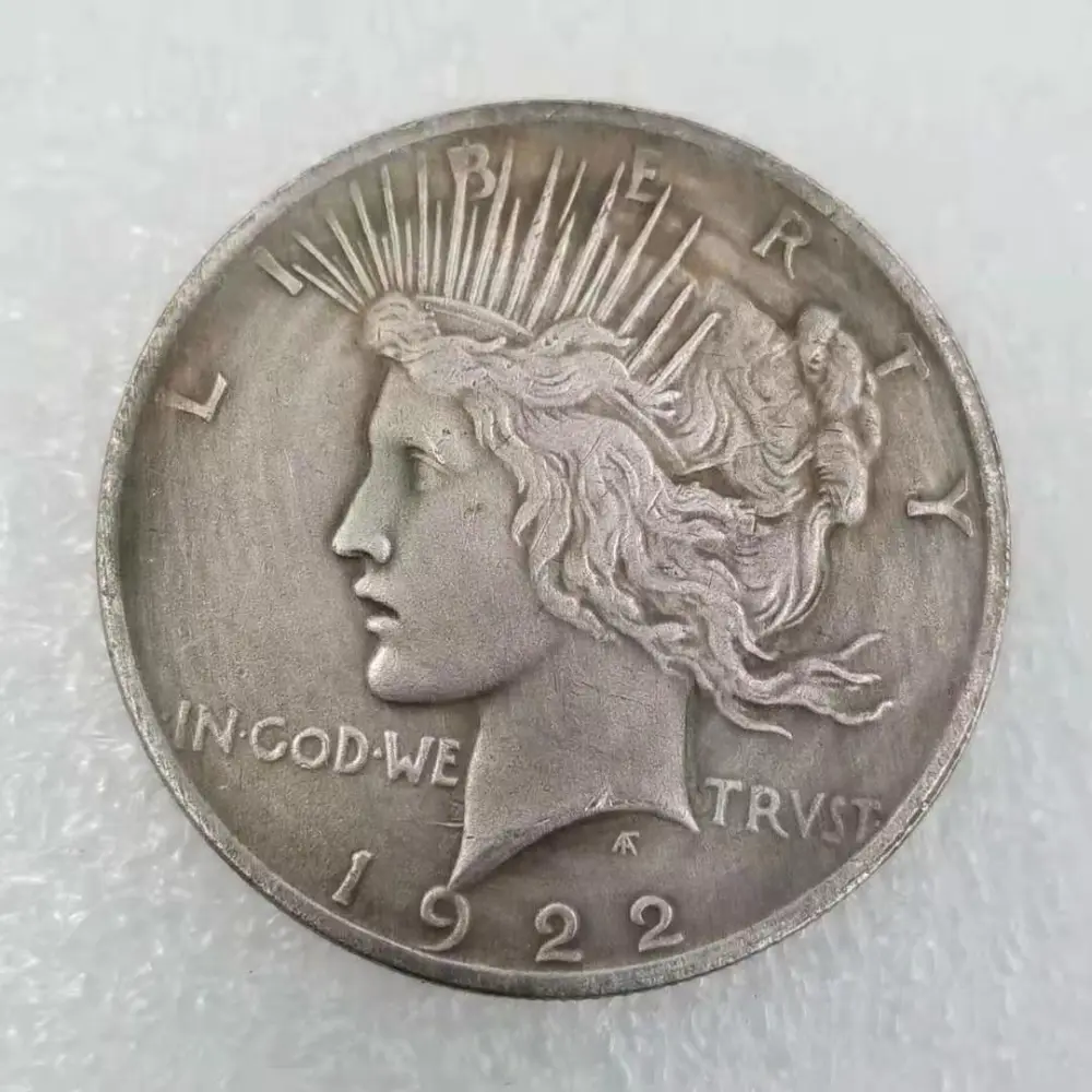 Antique Craft One Side Scratched Coin