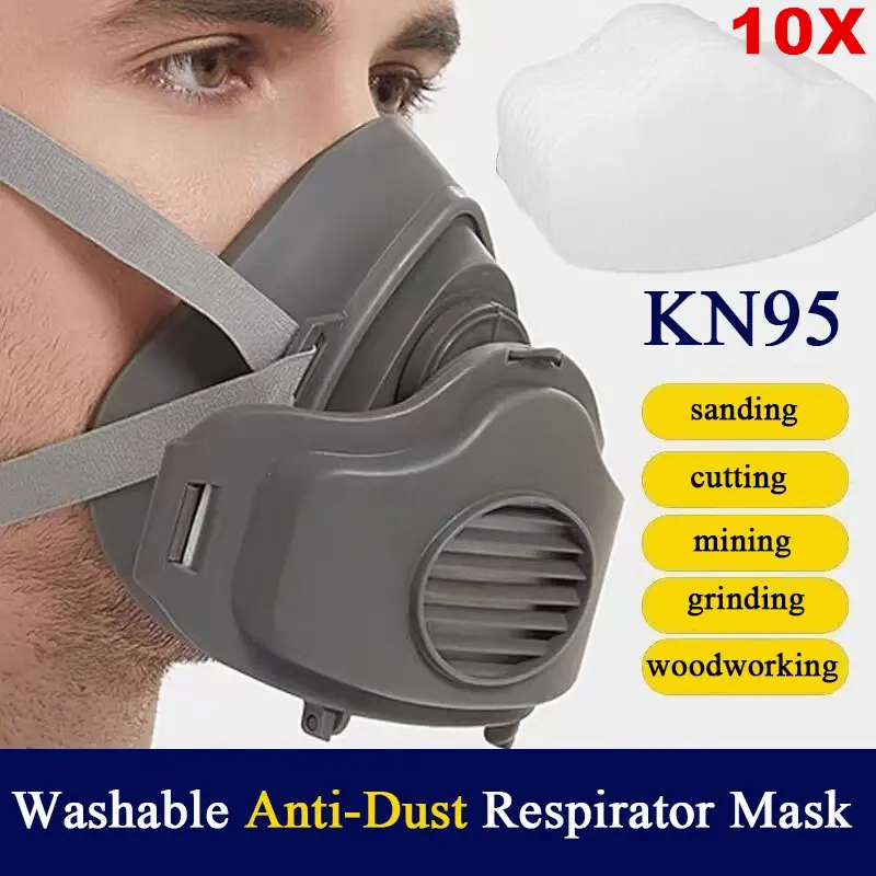 Half Face Gas Mask Cover PRO Respiratory