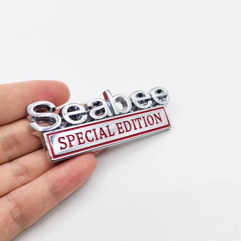 2pack Seabee Special Edition Emblems, Seabee Emblem 3D Badge Decal Car Truck SUV,Refrigerator Sticker,Window Display Stickers,Bicycles, Laptops, Fridges