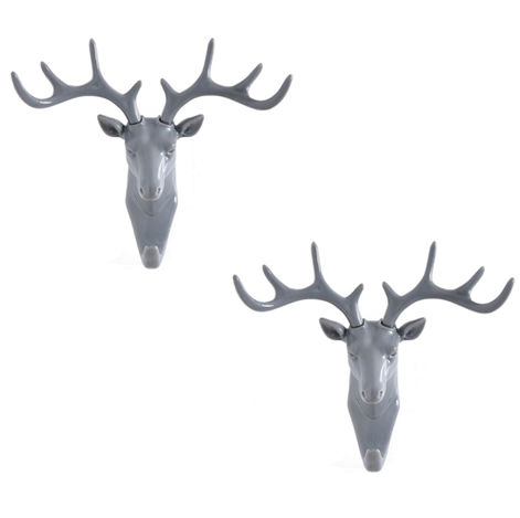 Deer head 2pcs