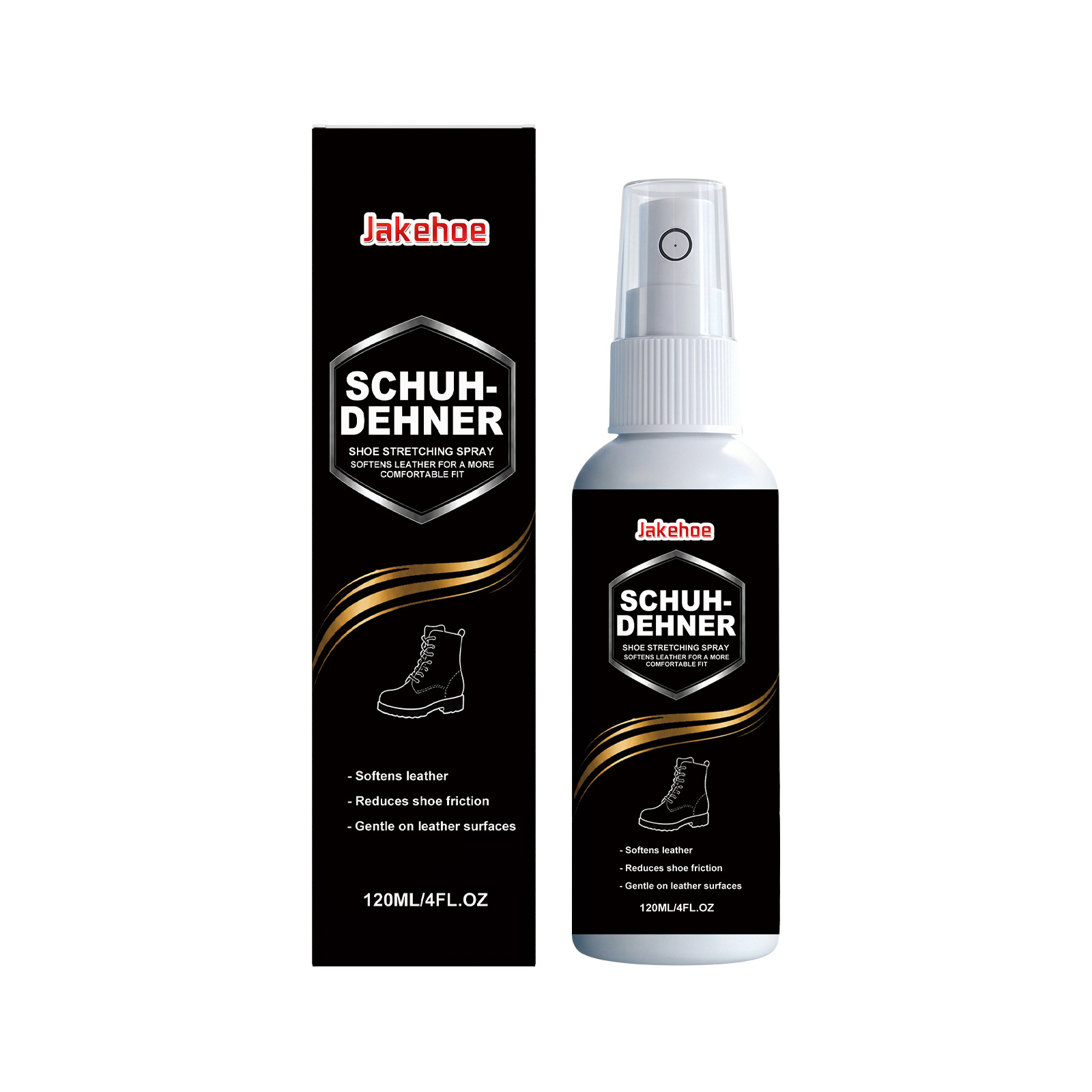 JAKEHOE Shoe Tree Spray Gentle Formula, Suitable For Daily Surface Smoothing And Care Of Leather And Athletic Shoes.