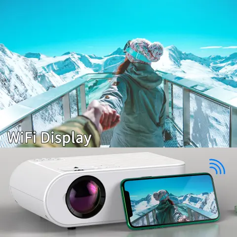 720p Portable Smart Projector P62 Supports Home Office HD