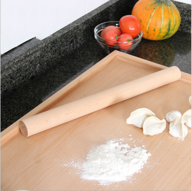 Title 2, Natural feel good solid wood rolling pin