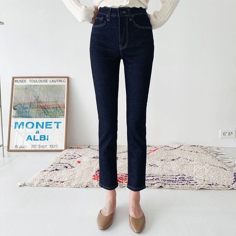 Korean Version Of The High-waisted Thin Wild Loose Nine-point Wide-leg Cigarette Pants