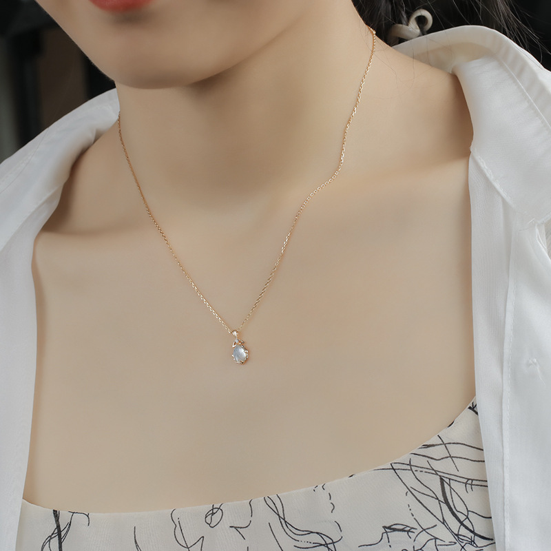 Bubble Fish Tail Necklace Pendant