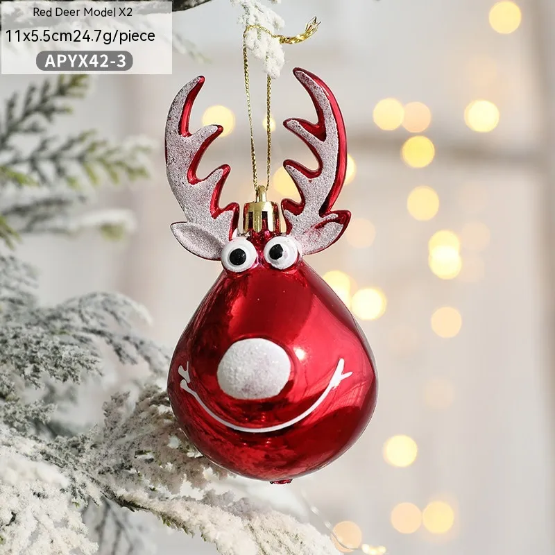 Decorative Ornaments Christmas Tree Ornaments Plastic – image 4
