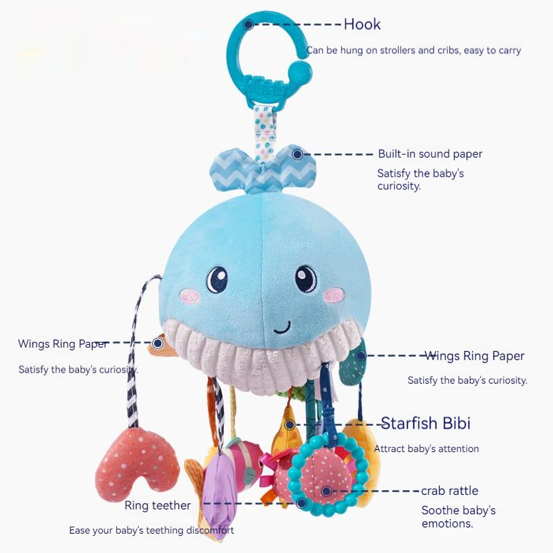 Whale Drawstring Chouchoule