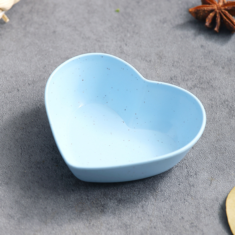 Love plate blue