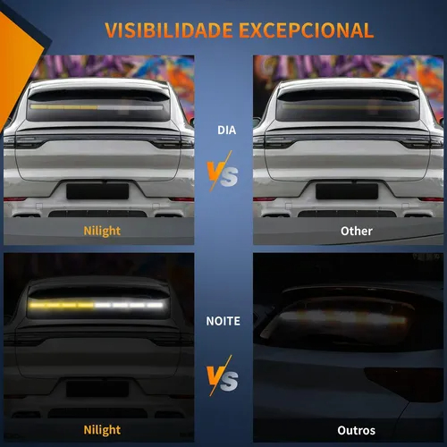 LED Emergency Strobe Lights For Police Car 119cm