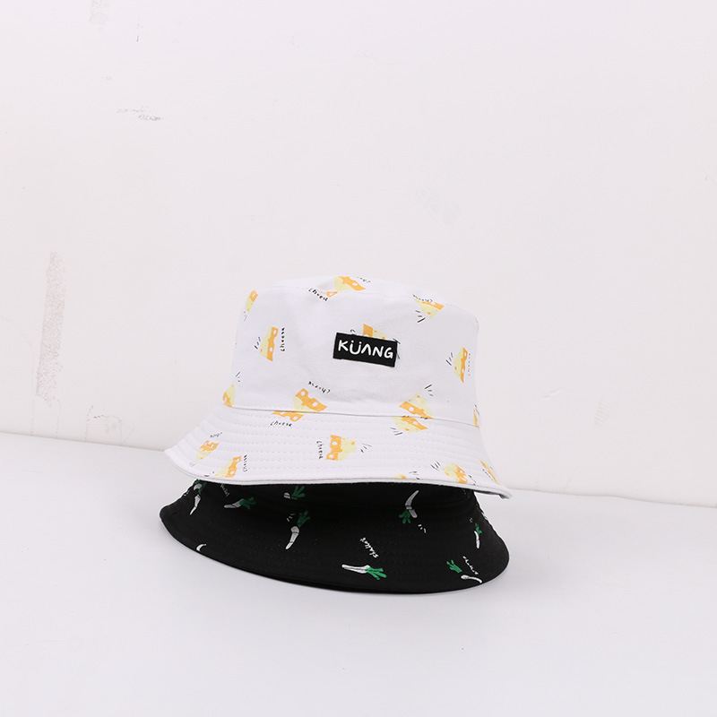 Title 2, Banana fries Japanese retro canvas fisherman hat