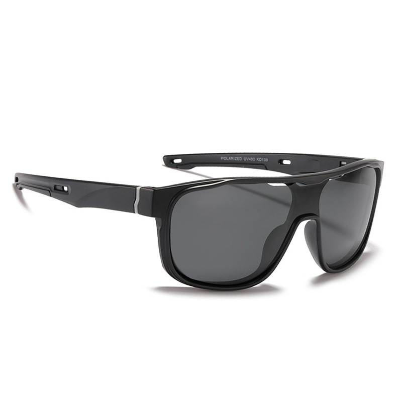Large Frame One-piece Outdoor Cycling Glasses, Anti-ultraviolet