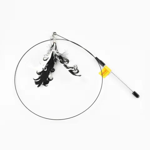 Tian Cat Funny Cat Stick Cat Toy Bird Feather