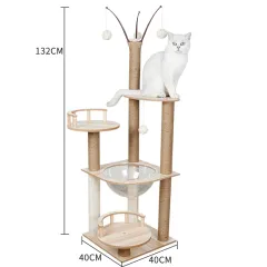 Cat Crawl Nest Scratching Board Tree Supplies Pet Toy Space Capsule - Style13 - View 1