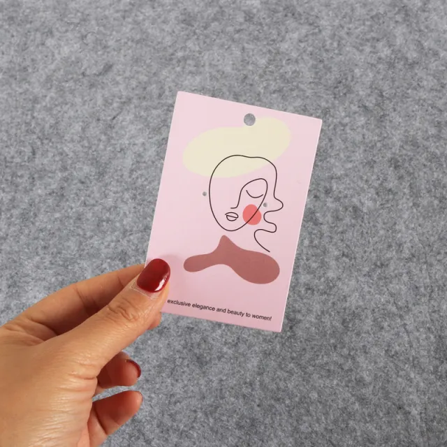 Featured Earrings Card Ornament Paper Card Copper Card Paper Eazk170 - Shop at LoveMi