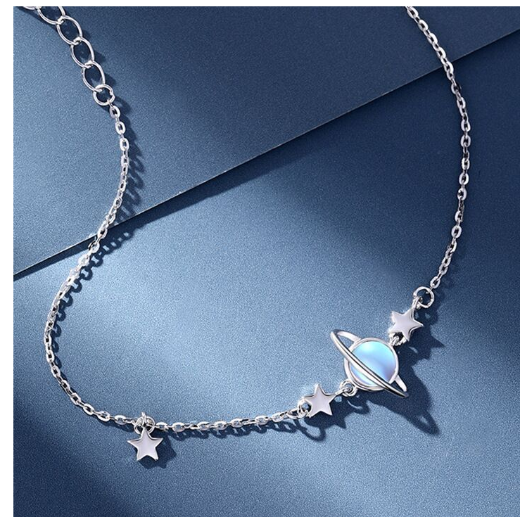 Moonstone Planet Bracelet New Women's Korean Version