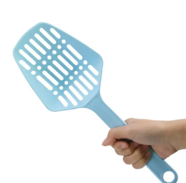 Suits Different Sized Cats Litter Solid Handle Plastic Pet Cat Litter shovel scoop Blue - Shop at LoveMi
