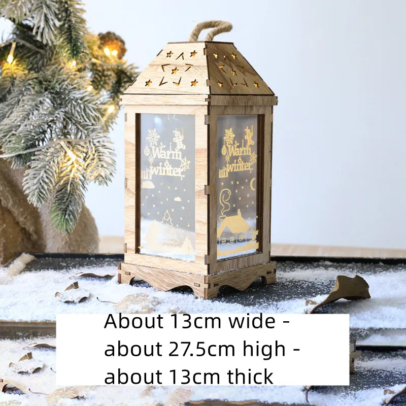 Christmas decoration wooden calendar - 5Style