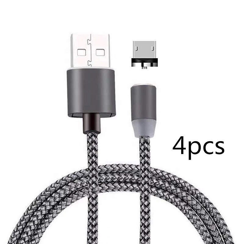 Android Type c Three-in-One Magnetic Suction Head Charging Cable - Image 14
