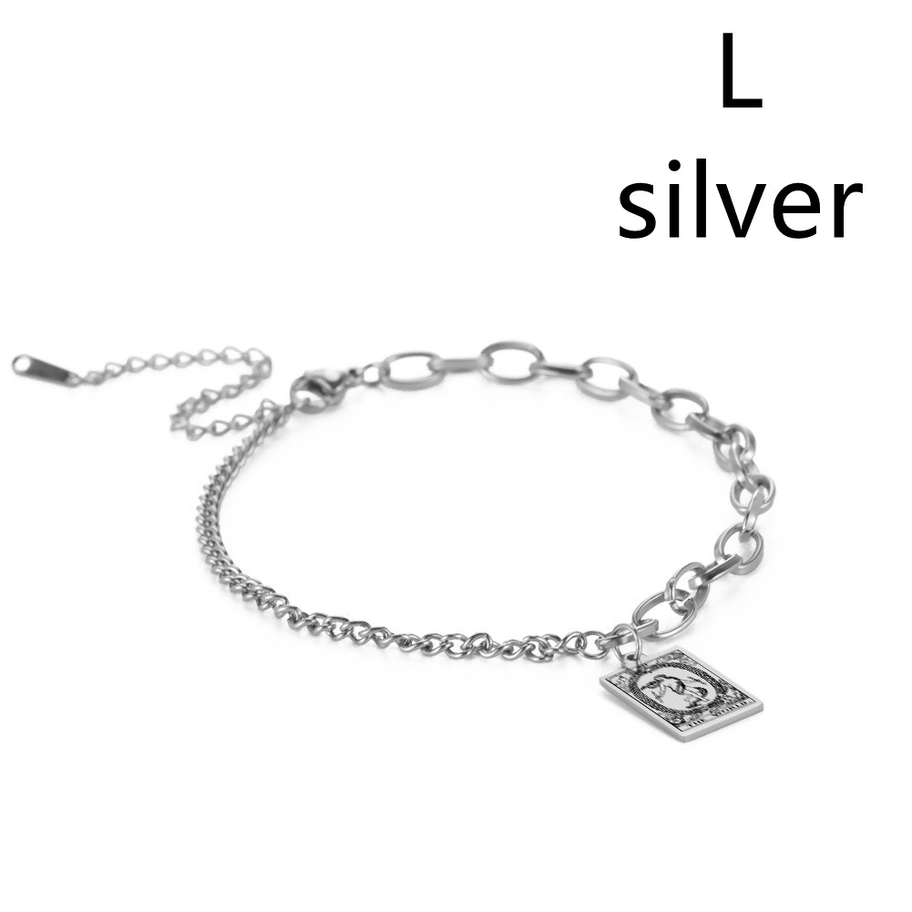 12 Tarot Brand Pendant Splicing Chain Fashion Bracelets