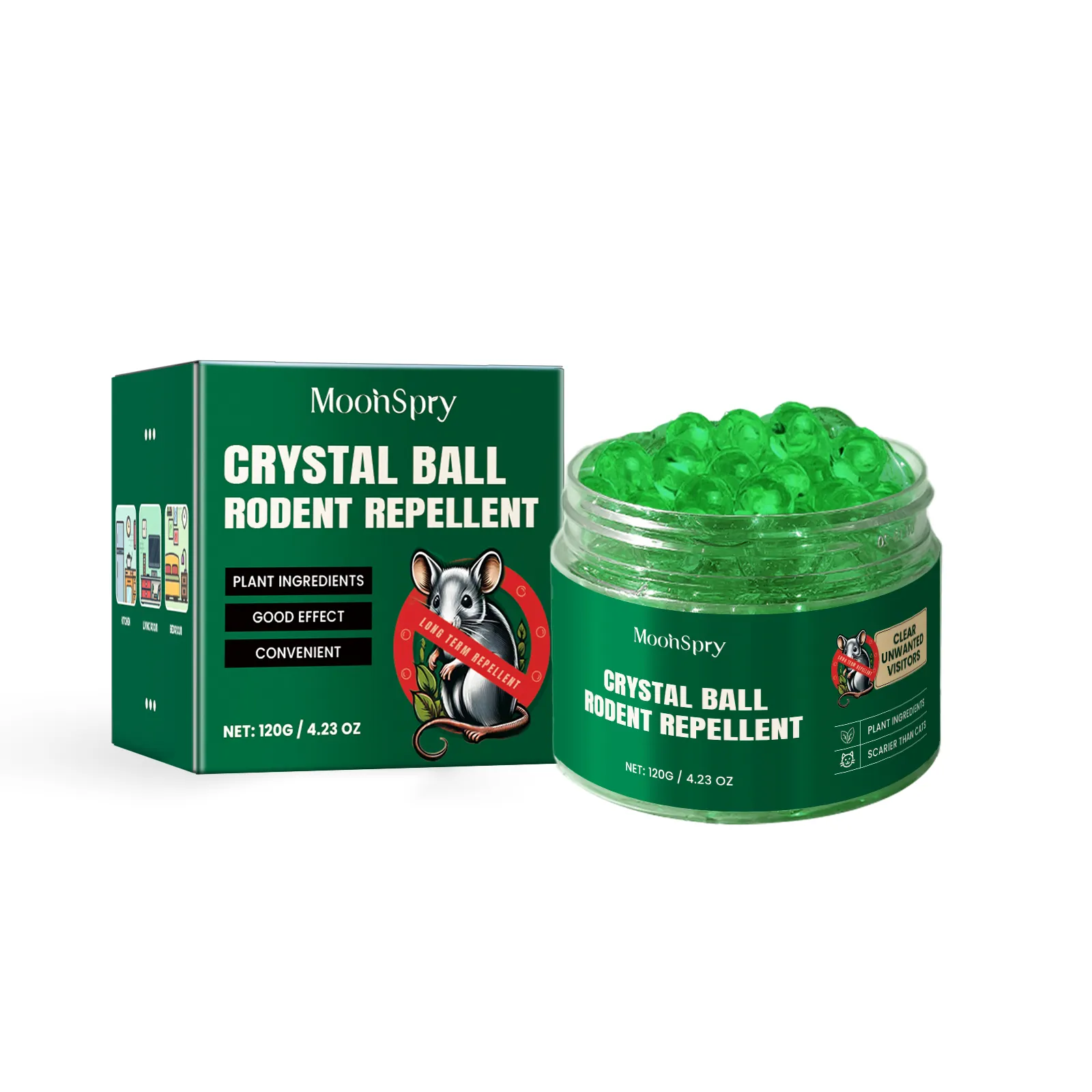 Crystal Ball Rodenticide 120g1box