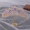 Gold Bottom Purple Diamond