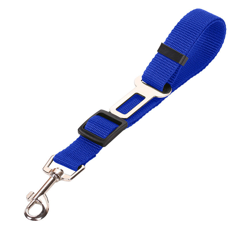 High Quality Durable Pet Cat Dog Vehicle Leash Nylon Adjustable Car Seat Dog Safety Belt Pet Leashes — view 3 of 7