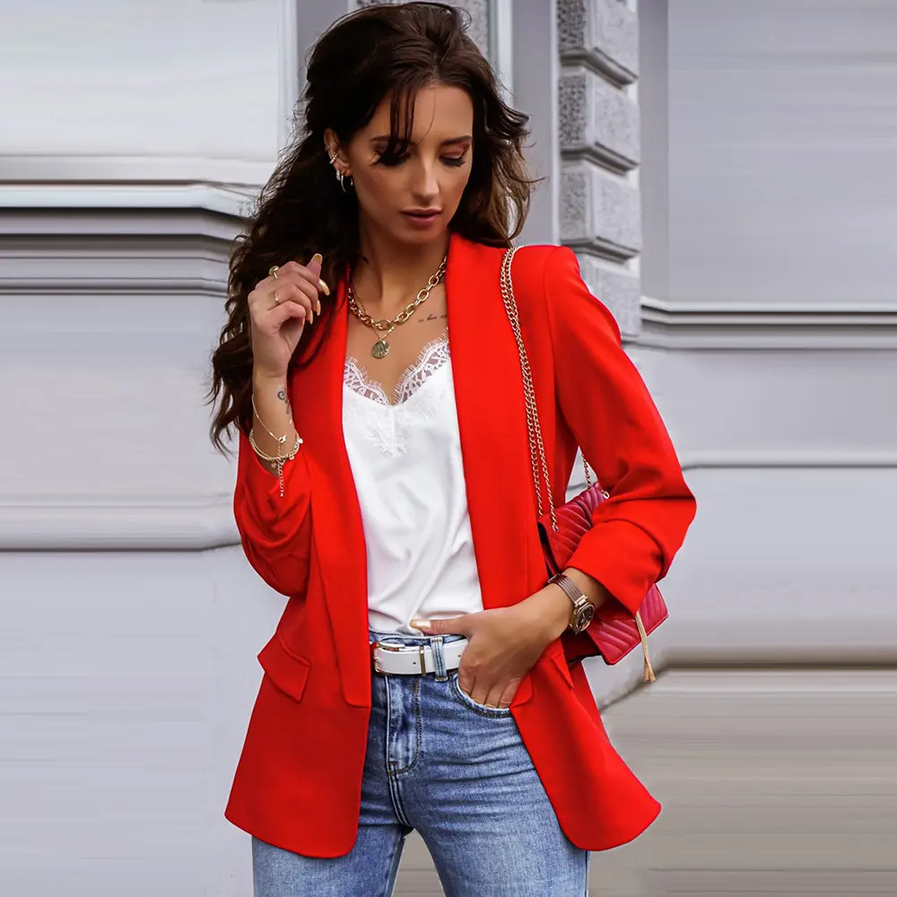 Elegant Blazer for Women Loose Jackets