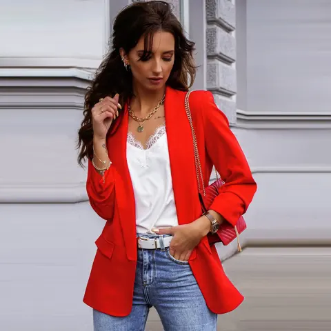 Elegant Blazer for Women Loose Jackets
