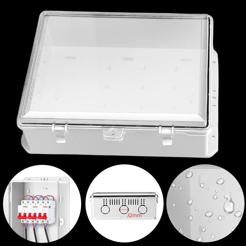 Junction Box Clear Cover Outdoor Dustproof Enclosure Boxes