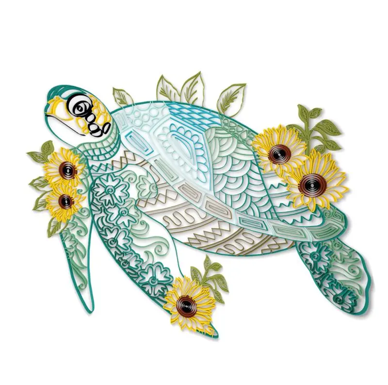Quilted Paper Painting Material Package Slot Series