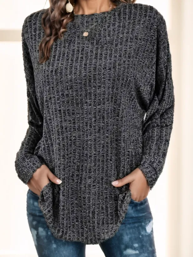 Women's Plus Size Casual T shirt Grey - Shop at LoveMi