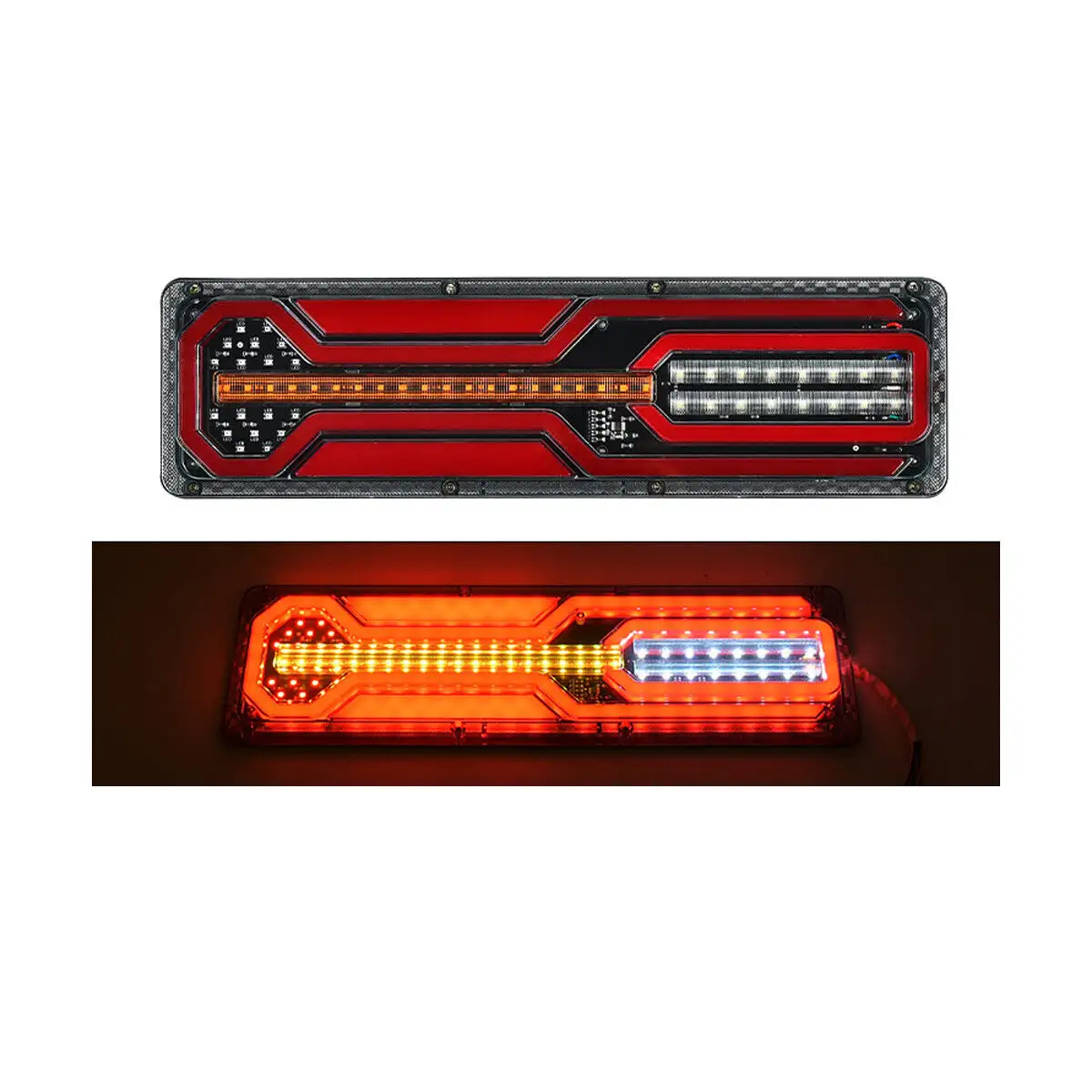 Trailer Truck Rear Flowing Tail Light Indicator For Actros Scanis X 2