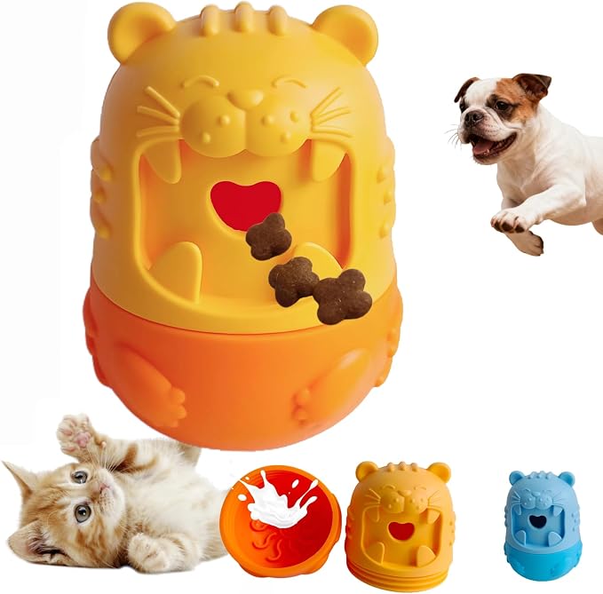 Multi-Functional Pet Snuffle Ball And Treat Dispensing Puzzle Toy