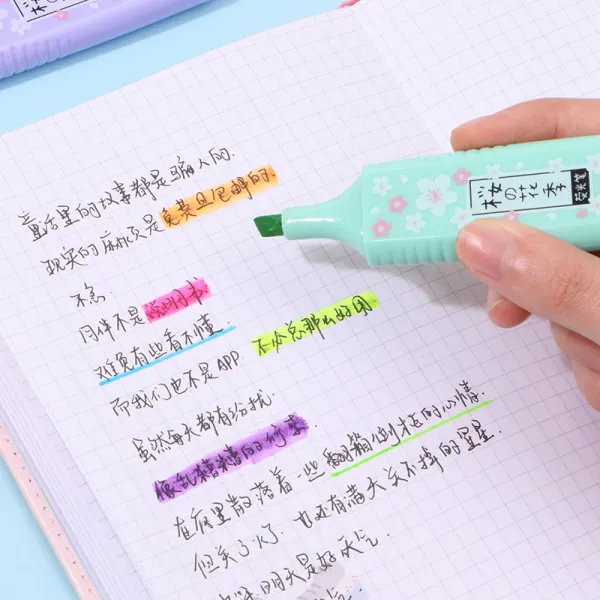 Cherry Blossom Pastel Highlighters lifestyle photo 4
