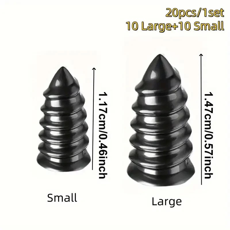 20pcs Universal Tire Repair Screw In Rubber Plug Nail Car Tyre Puncture Kit — image 10