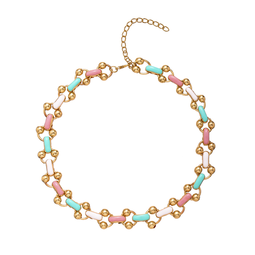 European And American Style Metal Color Chain Popular Clavicle Chain
