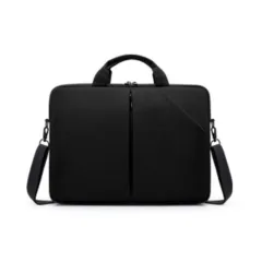 Portable Laptop Bag Multi-function Cross Body - Black - View 1
