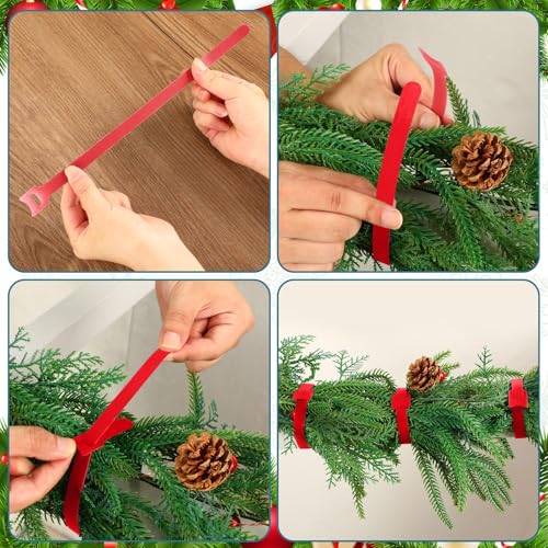 Christmas Garland Ties, 100 Pack, picture 2 of 3