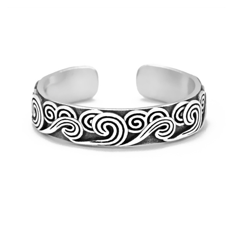 Personality Trend Ethnic Wind Wave Cloud  Ring